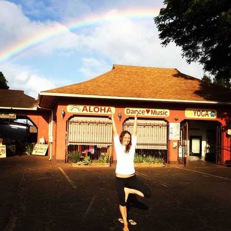 Founder Nadia Toraman of Maui Yoga and Dance Shala